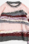 【予約販売】Multi-Border Sheer Knit/マルチボーダーシアーニット メゾンスペシャル/MAISON SPECIAL