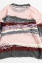 【予約販売】Multi-Border Sheer Knit/マルチボーダーシアーニット メゾンスペシャル/MAISON SPECIAL