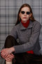 【予約販売】Raccoon Blend Stand Collar Cardigan/ラクーンブレンドスタンドカラーカーディガン メゾンスペシャル/MAISON SPECIAL