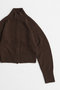 【予約販売】Raccoon Blend Stand Collar Cardigan/ラクーンブレンドスタンドカラーカーディガン メゾンスペシャル/MAISON SPECIAL