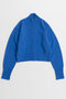 【予約販売】Raccoon Blend Stand Collar Cardigan/ラクーンブレンドスタンドカラーカーディガン メゾンスペシャル/MAISON SPECIAL BLU(ブルー)