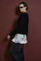 【予約販売】Raccoon Blend 2-Way Front Button Pullover/ラクーンブレンド2WAYフロントボタンPO メゾンスペシャル/MAISON SPECIAL