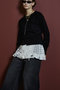 【予約販売】Raccoon Blend 2-Way Front Button Pullover/ラクーンブレンド2WAYフロントボタンPO メゾンスペシャル/MAISON SPECIAL