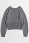 【予約販売】Raccoon Blend 2-Way Front Button Pullover/ラクーンブレンド2WAYフロントボタンPO メゾンスペシャル/MAISON SPECIAL GRY(グレー)