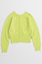 【予約販売】Raccoon Blend 2-Way Front Button Pullover/ラクーンブレンド2WAYフロントボタンPO メゾンスペシャル/MAISON SPECIAL LIME(ライム)
