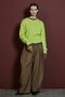 【予約販売】Raccoon Blend 2-Way Front Button Pullover/ラクーンブレンド2WAYフロントボタンPO メゾンスペシャル/MAISON SPECIAL