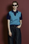 Polo Layered Knit/ポロレイヤードニット メゾンスペシャル/MAISON SPECIAL