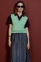 Polo Layered Knit/ポロレイヤードニット メゾンスペシャル/MAISON SPECIAL