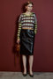 Layered Check-Like Knit/レイヤードチェックライクニット メゾンスペシャル/MAISON SPECIAL