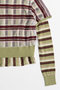 Layered Check-Like Knit/レイヤードチェックライクニット メゾンスペシャル/MAISON SPECIAL