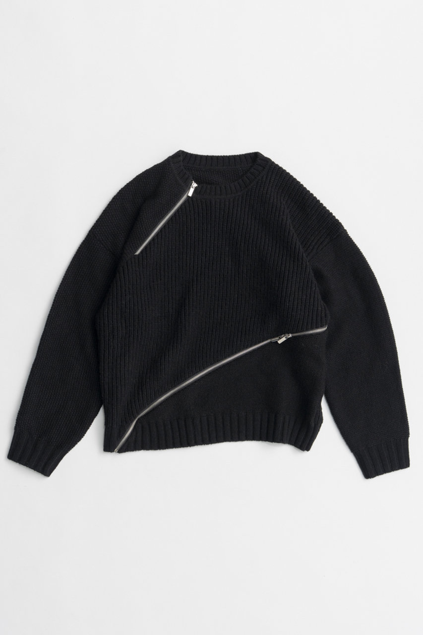 MAISON SPECIAL メゾンスペシャル MAISON SPECIAL(メゾンスペシャル)｜【予約販売】Zipper Knit