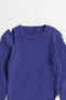 【予約販売】Wide Slit Knit Top/ワイドスリットニットトップス メゾンスペシャル/MAISON SPECIAL