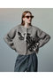 【予約販売】Dalmatian Knit Cardigan/ダルメシアンニットカーデ メゾンスペシャル/MAISON SPECIAL