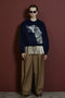 【予約販売】Dalmatian Knit Cardigan/ダルメシアンニットカーデ メゾンスペシャル/MAISON SPECIAL