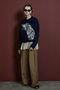 【予約販売】Dalmatian Knit Cardigan/ダルメシアンニットカーデ メゾンスペシャル/MAISON SPECIAL