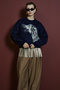 【予約販売】Dalmatian Knit Cardigan/ダルメシアンニットカーデ メゾンスペシャル/MAISON SPECIAL