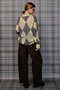【予約販売】Oversized Argyle Knit/オーバーアーガイルニット メゾンスペシャル/MAISON SPECIAL