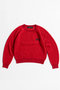 【予約販売】OFF DUTY Logo Knit/OFF DUTYロゴニット メゾンスペシャル/MAISON SPECIAL RED(レッド)