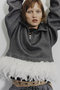【予約販売】Feather Hem Half-Zip Top/フェザーヘムハーフジップトップ メゾンスペシャル/MAISON SPECIAL