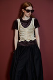 Layered Velour Top/レイヤードベロアトップ