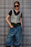 Layered Velour Top/レイヤードベロアトップ