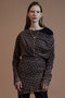 【予約販売】Sheer Layered Drape Top/シアーレイヤードドレープトップ メゾンスペシャル/MAISON SPECIAL