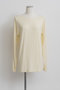 【予約販売】Sheer Layered Drape Top/シアーレイヤードドレープトップ メゾンスペシャル/MAISON SPECIAL