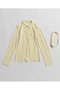 【予約販売】(Yurika Nakano Collaboration) Candy Belt Shirt/(ナカノユリカコラボ)キャンディベルトシャツ メゾンスペシャル/MAISON SPECIAL YEL(イエロー)