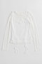 【予約販売】Layered Sheer Top/レイヤードシアーTOP メゾンスペシャル/MAISON SPECIAL WHT(ホワイト)