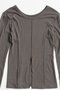 【予約販売】2WAY Cashmere Silk Blend Ribbed Top/2WAYカシミヤシルクブレンドリブTOP メゾンスペシャル/MAISON SPECIAL