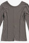 【予約販売】2WAY Cashmere Silk Blend Ribbed Top/2WAYカシミヤシルクブレンドリブTOP メゾンスペシャル/MAISON SPECIAL