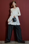 【予約販売】2WAY Cashmere Silk Blend Ribbed Top/2WAYカシミヤシルクブレンドリブTOP メゾンスペシャル/MAISON SPECIAL