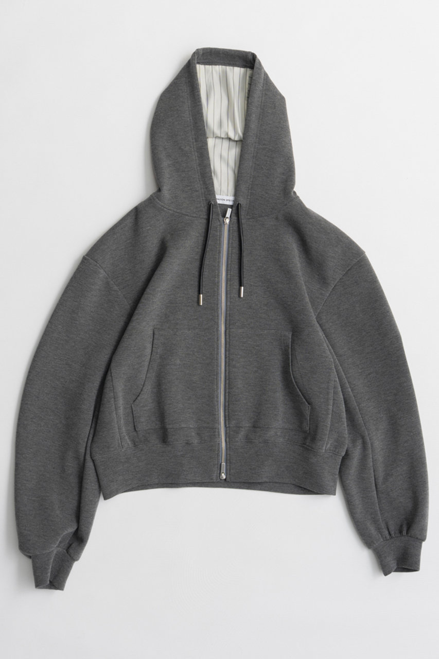メゾンスペシャル/MAISON SPECIALの【予約販売】Cardboard Hoodie/ダンボールパーカー(GRY(グレー)/21262415304)