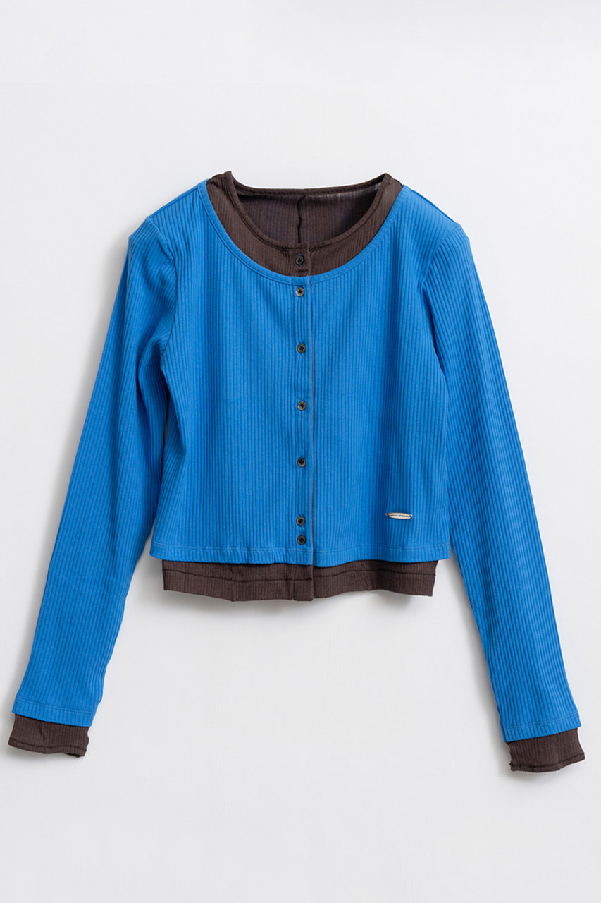 メゾンスペシャル/MAISON SPECIALの【予約販売】Reversible Cardigan/リバーシブルカーディガン(BLU(ブルー)/21262415305)