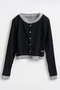 【予約販売】Reversible Cardigan/リバーシブルカーディガン メゾンスペシャル/MAISON SPECIAL BLK(ブラック)