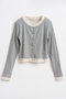 【予約販売】Reversible Cardigan/リバーシブルカーディガン メゾンスペシャル/MAISON SPECIAL GRY(グレー)