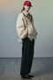 【予約販売】Half-Zip Fleece Top/ハーフジップフリーストップ メゾンスペシャル/MAISON SPECIAL