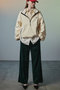 【予約販売】Half-Zip Fleece Top/ハーフジップフリーストップ メゾンスペシャル/MAISON SPECIAL