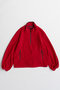 【予約販売】Half-Zip Fleece Top/ハーフジップフリーストップ メゾンスペシャル/MAISON SPECIAL RED(レッド)