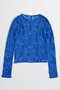 Sleeve Slit Lace Top/スリーブスリットレーストップス メゾンスペシャル/MAISON SPECIAL
