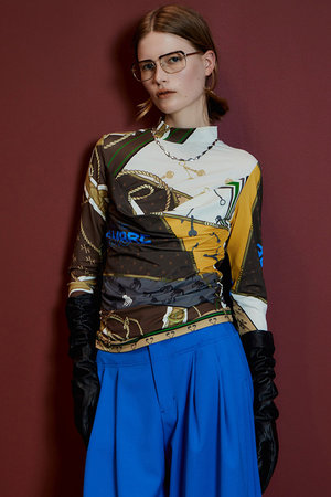 メゾンスペシャル/MAISON SPECIALの【予約販売】CHAMBRE Scarf Top/CHAMBREスカーフトップス(110400/110403)
