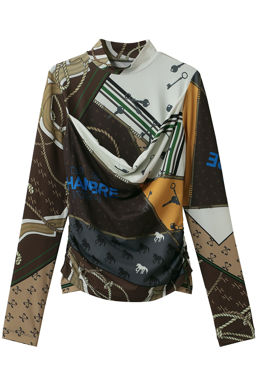 メゾンスペシャル/MAISON SPECIALの【予約販売】CHAMBRE Scarf Top/CHAMBREスカーフトップス(MLT1(マルチカラー)/21262415308)