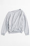 【予約販売】2WAY Off-Shoulder Sweatshirt/2WAYオフショルスウェット メゾンスペシャル/MAISON SPECIAL GRY(グレー)