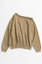 【予約販売】2WAY Off-Shoulder Sweatshirt/2WAYオフショルスウェット メゾンスペシャル/MAISON SPECIAL