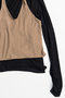 【予約販売】Border Halter Layered Off-Shoulder Top/ボーダーホルターレイヤードオフショルTOP メゾンスペシャル/MAISON SPECIAL