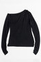 【予約販売】Border Halter Layered Off-Shoulder Top/ボーダーホルターレイヤードオフショルTOP メゾンスペシャル/MAISON SPECIAL