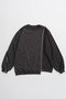 【予約販売】Reverse Zipper Sweatshirt/リバースファスナースウェット メゾンスペシャル/MAISON SPECIAL C.GRY(チャコールグレー)