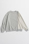 【予約販売】Reverse Zipper Sweatshirt/リバースファスナースウェット メゾンスペシャル/MAISON SPECIAL L.GRY(ライトグレー)