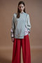 【予約販売】Reverse Zipper Sweatshirt/リバースファスナースウェット メゾンスペシャル/MAISON SPECIAL