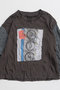 【予約販売】Washer Shirt Docking Print T-Shirt/ワッシャーシャツドッキングプリントTEE メゾンスペシャル/MAISON SPECIAL